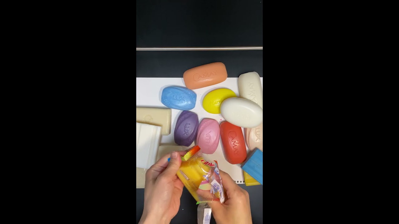 ASMR SOAP-SATISFYING RELAXING TINGLY SOAP SOUND