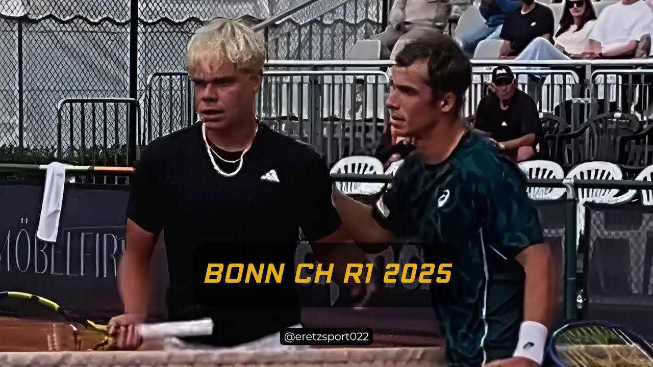 Bonn Challenger 2025 R1: Vilius Gaubas vs. Diego Dedura-Palomero [WC] Highlights