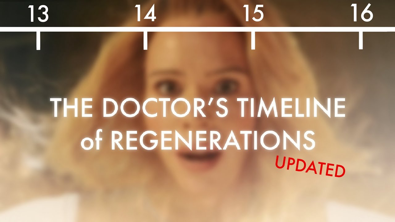 The Doctor’s Timeline of Regenerations | Doctor Who UPDATED