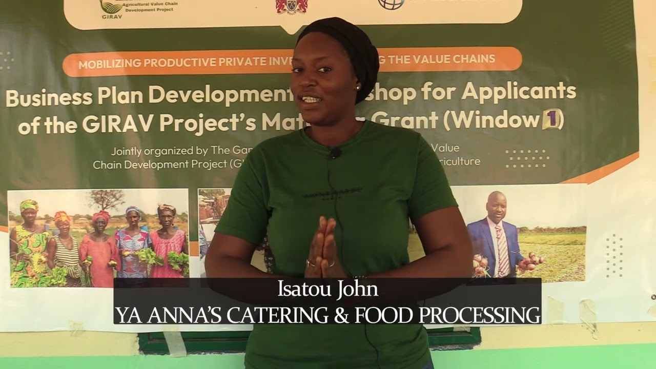 GIRAV MATCHING GRANT WINDOW 1 APPLICANTS