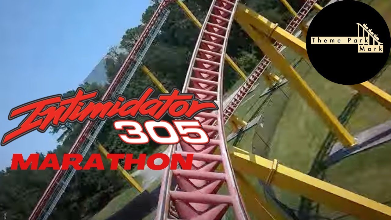 Intimidator 305 Marathon! - Kings Dominion (4K HD POV) - May/June 2023