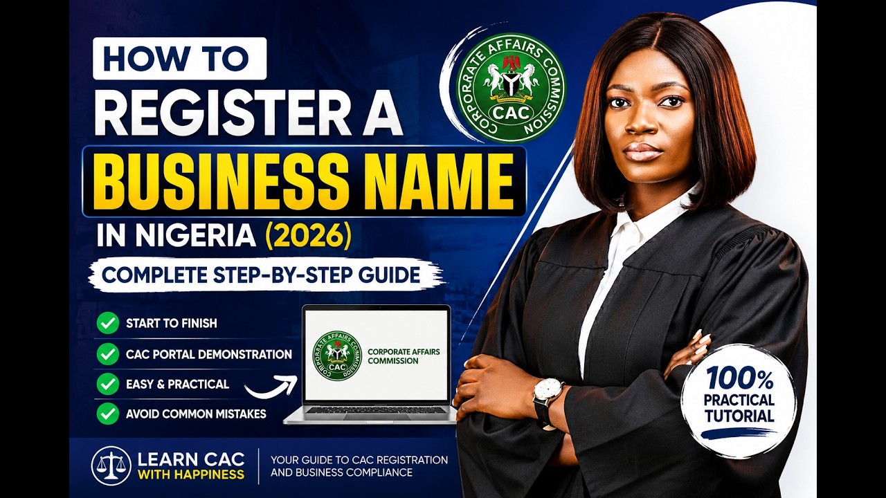 How to Register a Business Name in Nigeria (2026): Complete Step-by-Step CAC Guide