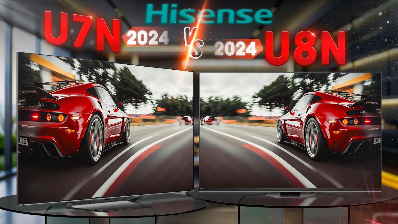 مقایسه تلویزیون هایسنس U8N با U7N | دو گیمینگ متفاوت