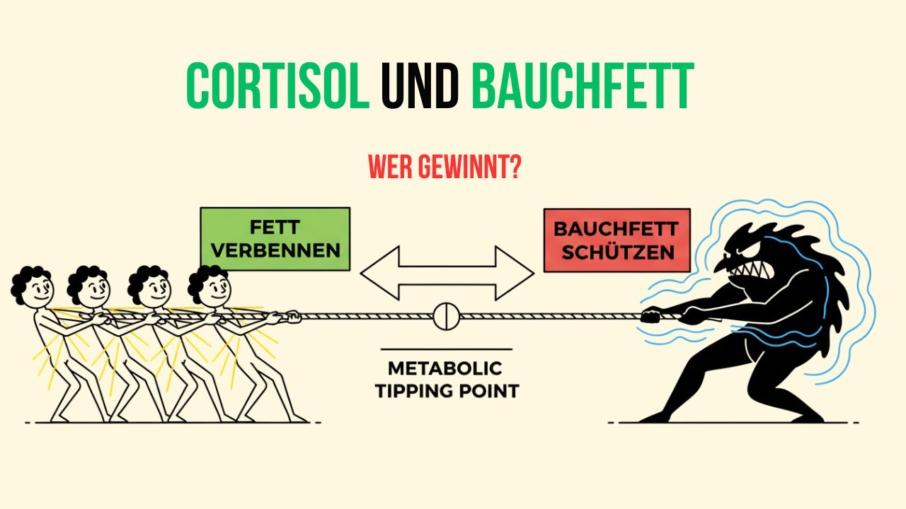 Wie lange kann man fasten, bevor Cortisol das Bauchfett sch&uuml;tzt? (Wissenschaftliche Erkl&auml;rung)