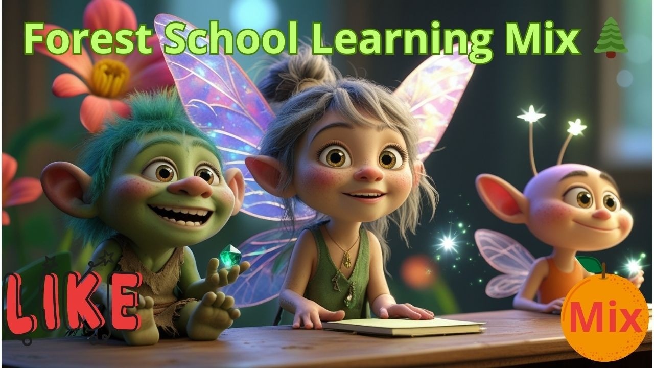 Learn Through Play in the Magic Forest 🍄 Preschool Educational Cartoon