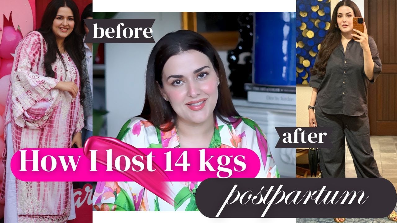 How I Lost 14 Kilos Postpartum  I  My Weight Loss Journey , Tips & Secrets !