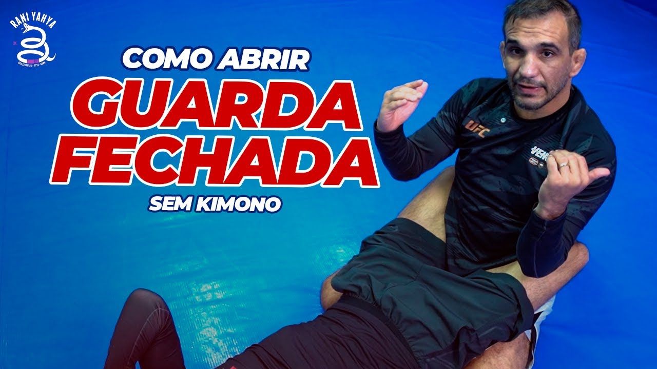 3 formas de abrir GUARDA FECHADA no JIU-JITSU SEM KIMONO (NOGI) - (Aula Jiu-Jitsu)