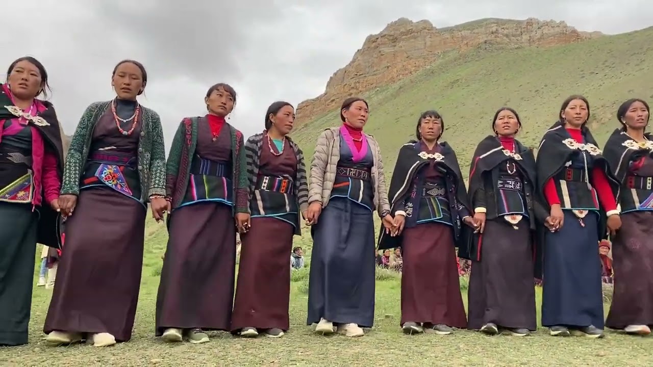 Dolpo Traditional Zhabdro at Neysampa. August/1/2023🌹😍🌹