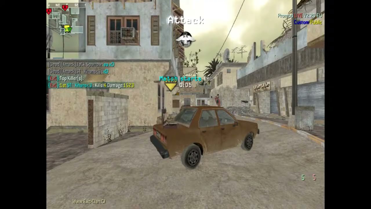 COD4 GAMEPLAY-CRASH-SND SEARCH AND DESTROY-SNIPER ONLY-BY PRO GAMER