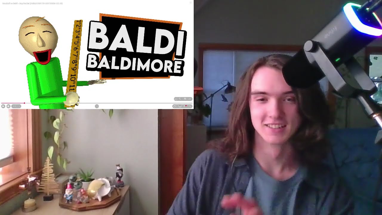 Reaction to Gumball vs  Baldi by Eddiefrb