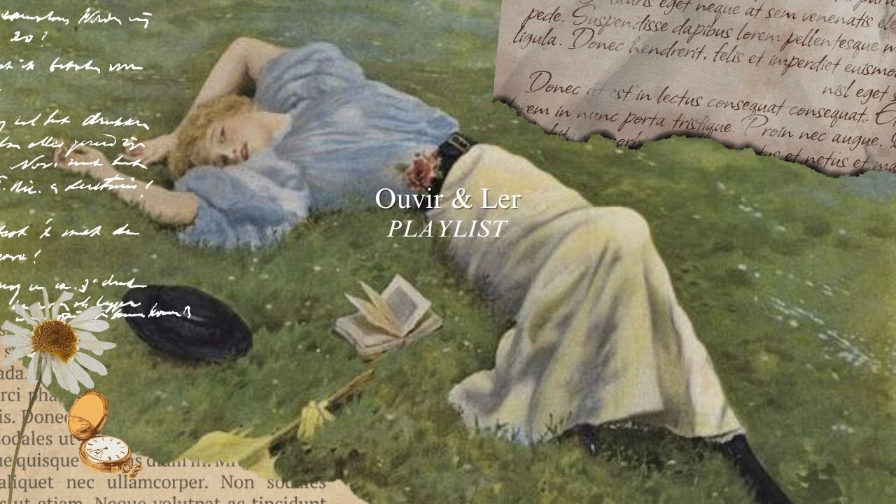 PLAYLIST para ouvir e ler 🌷📖