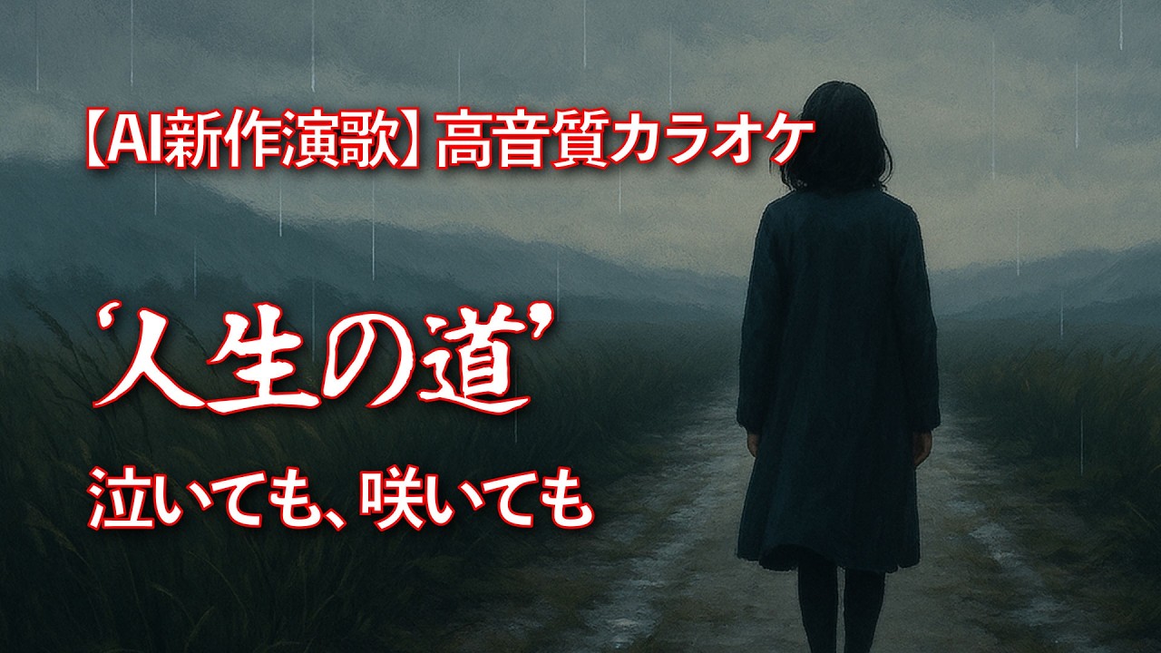 【AIが歌う新作演歌】心に響く 