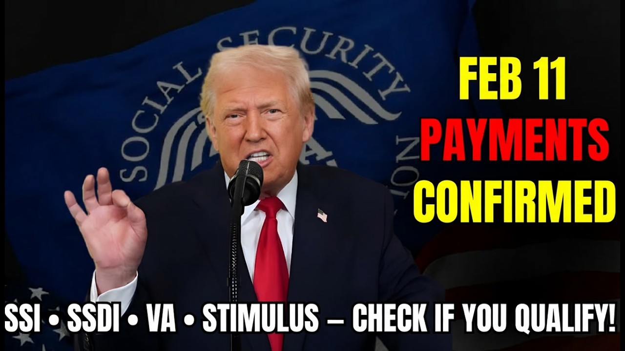 SSI, SSDI, VA & Stimulus Payments Start Feb 11 - SSA Confirmed-Check If You Qualify!