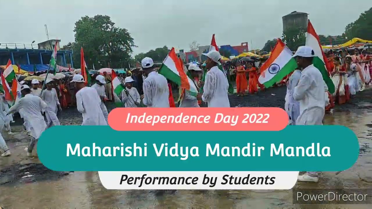 75th Independence Day Celebration in Maharishi Vidya Mandir Mandla