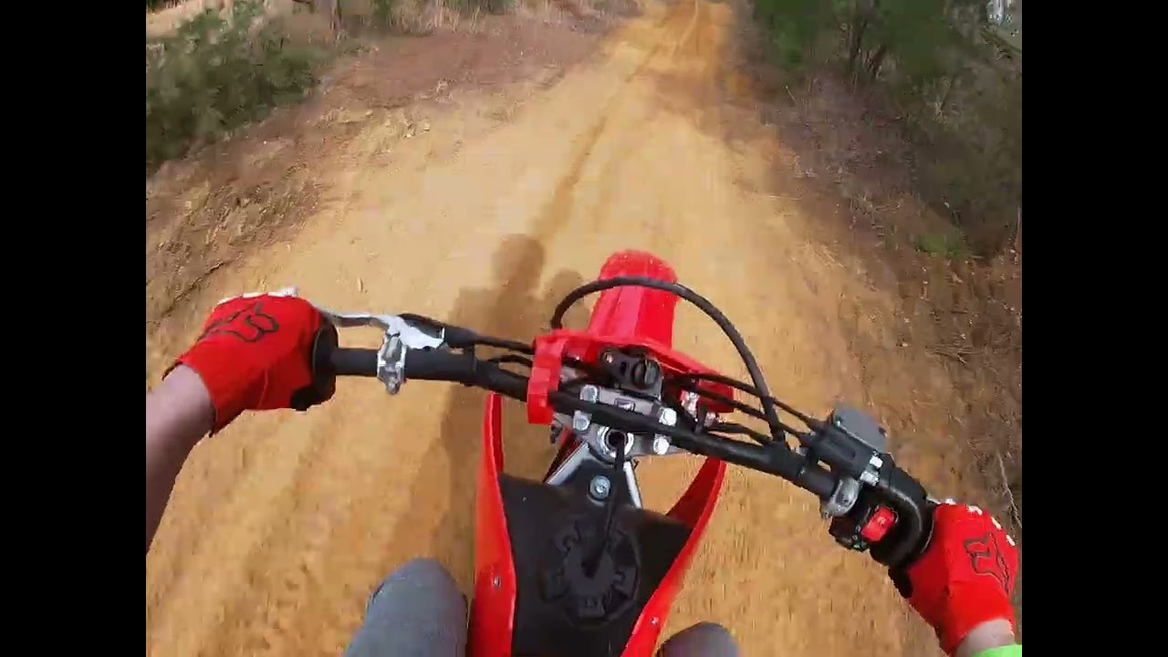 Riding at the ridge crf. 125 (go pro)