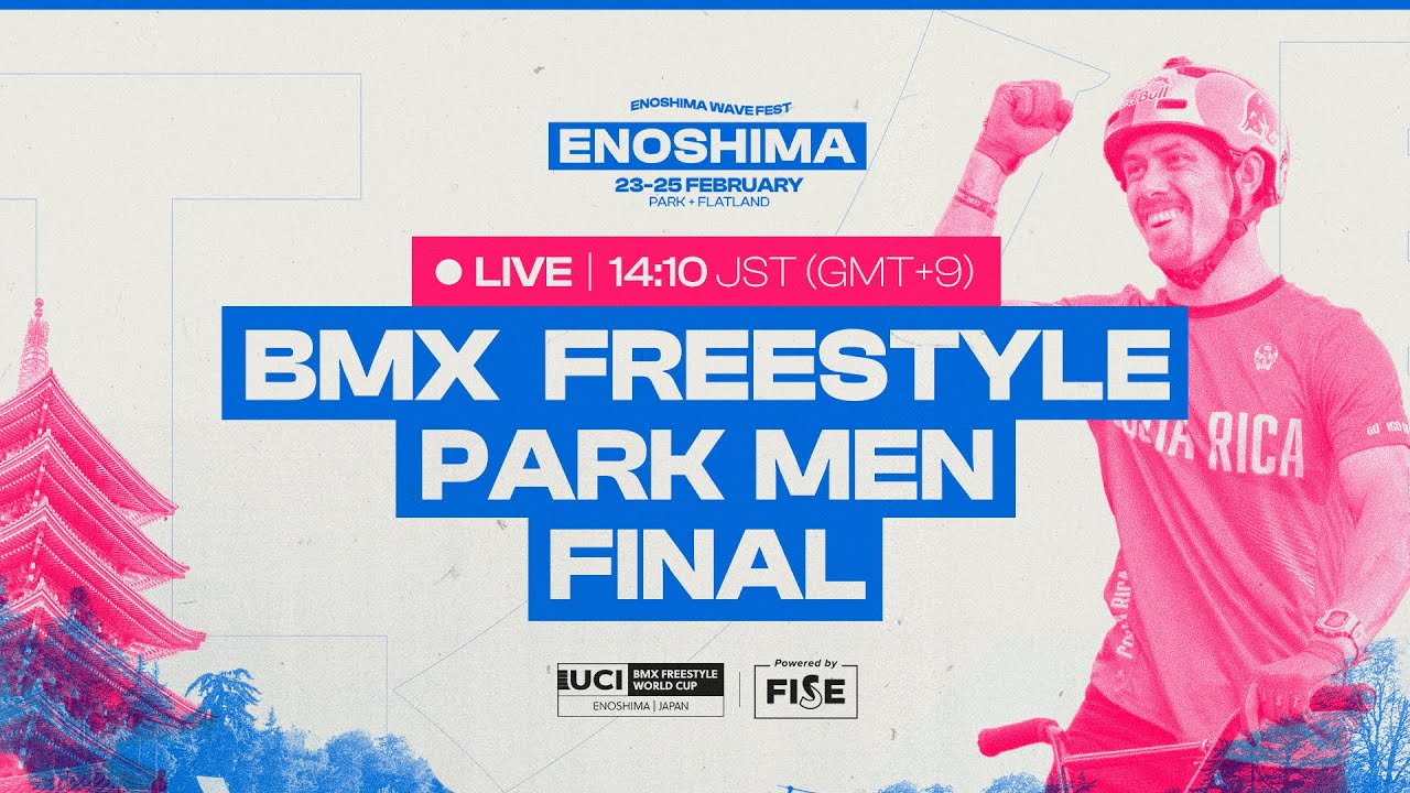 Enoshima 2024 | UCI BMX Freestyle Park World Cup Men Final