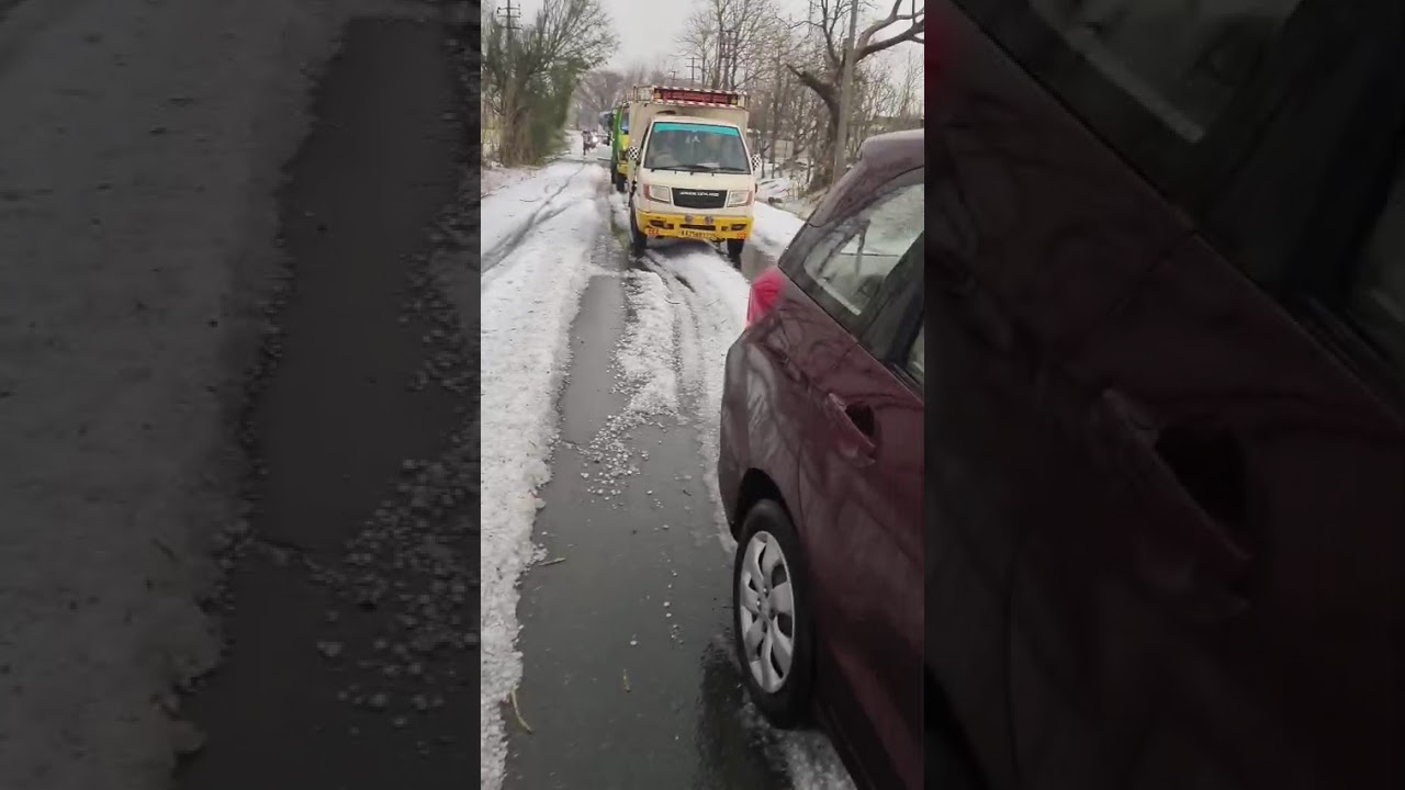 Kalaghatagi Snow Fall