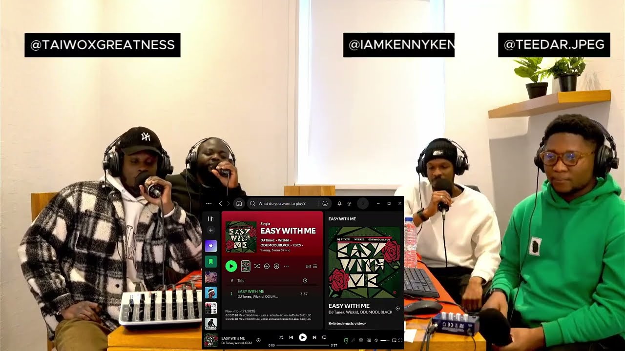 DJ Tunez, Wizkid, Odumodublvck - Easy With Me / Реакция Vibes On Vibes