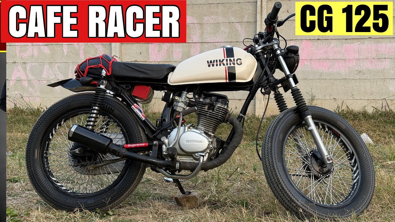 BEAUTIFUL😻 Modified Honda CG 125 1988 Model INTO A CAFE RACER | Bike Mate PK