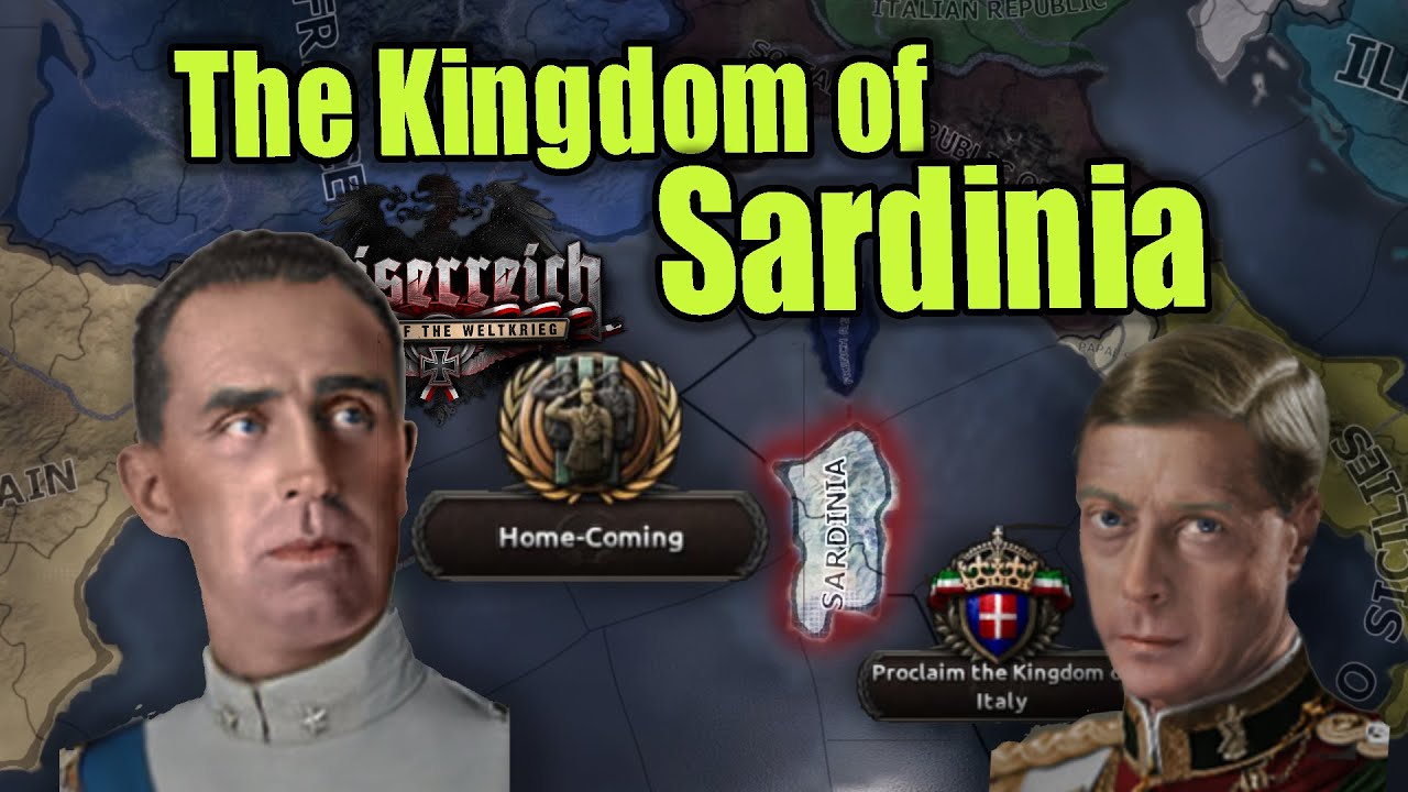 Playing as Sardinia in a Kaiserreich MP (HOI4)