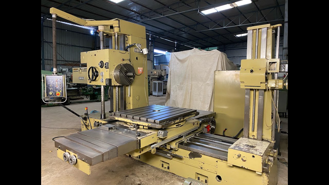 Horizontal Boring Machine - WMW Union BFT 90/3