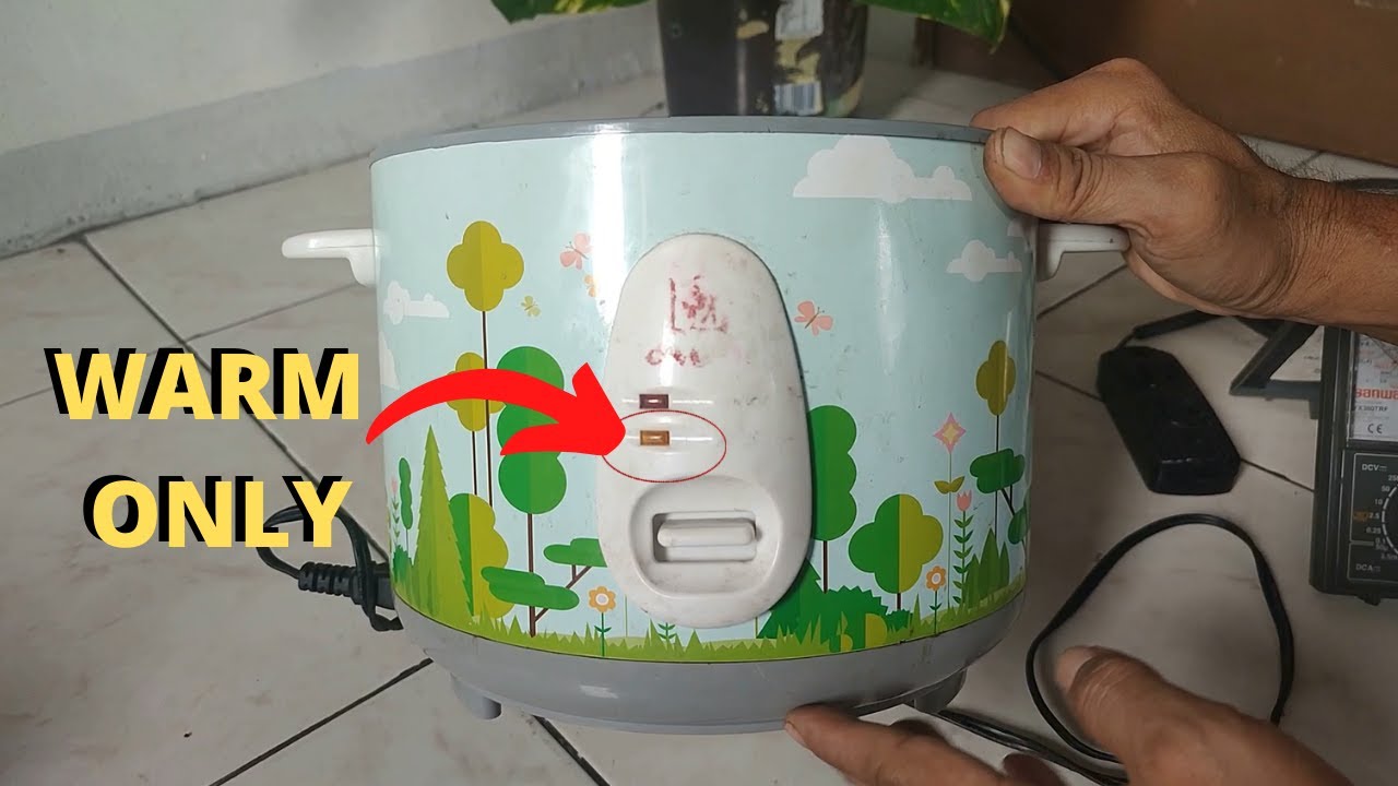 Rice Cooker ayaw mag lipat sa cook, warm only