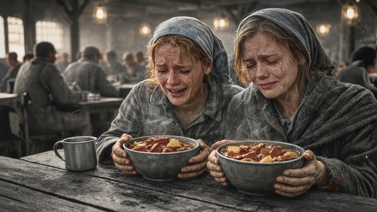 “First Hot Bowl in Years” –  German "Comfort Girl" POWs Break Down After American Beef Stew