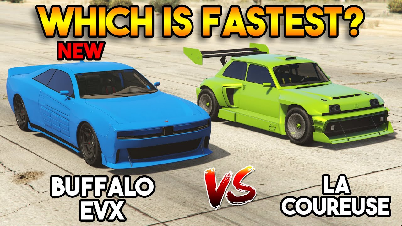 GTA 5 ONLINE : BUFFALO EVX VS LA COUREUSE (WHICH IS BEST?)