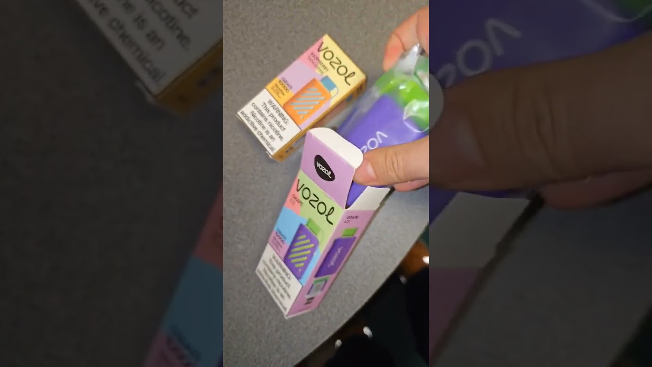 New Vozol gear 10000 grape ice and raspberry tangerine 🌟🌟🌟 disposable vape