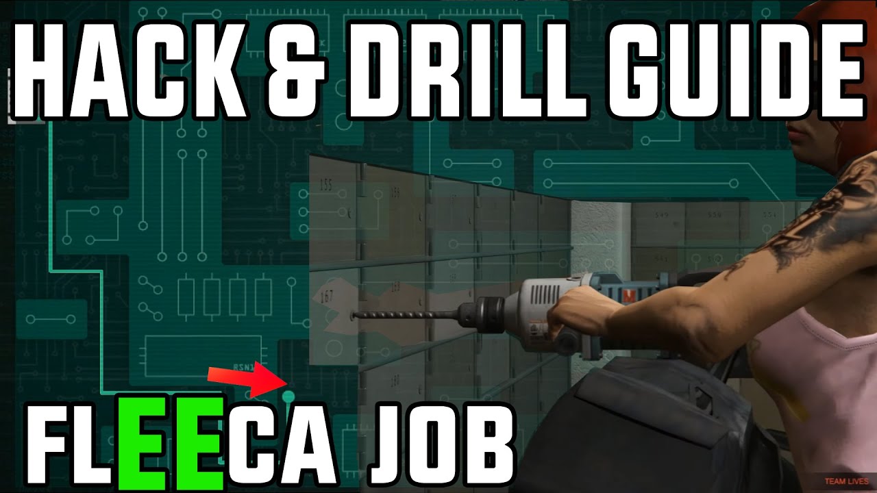 Fleeca Job EASY Drill & Hacking GUIDE GTA 5