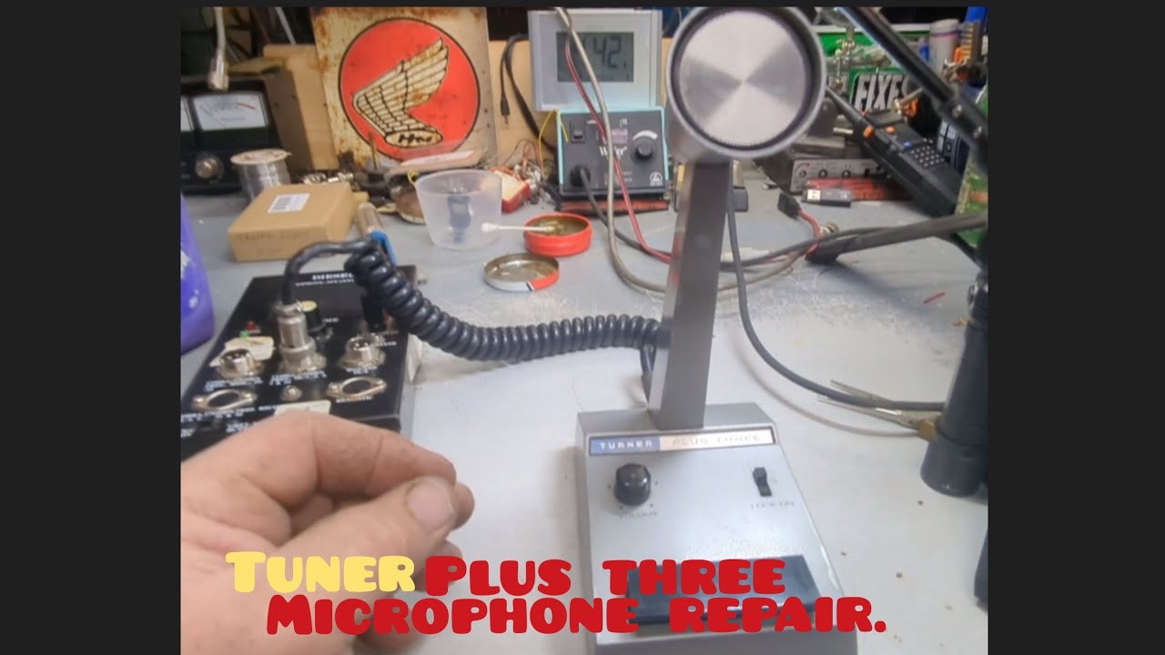 Cobra 29 CB & Turner plus three microphone repair  @tarylfixesall @bucketsgaragefacebook.com
