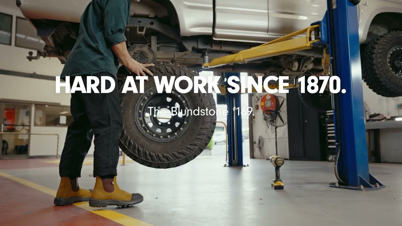 Blundstone 169 work & Safety boot in Saddle Brown