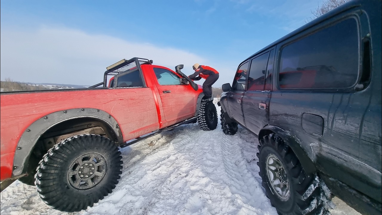 Такой #OFFROAD где решает МОТОР, ШИНЫ и ВЕС ПИЛОТА, штурмуем зимнюю горку