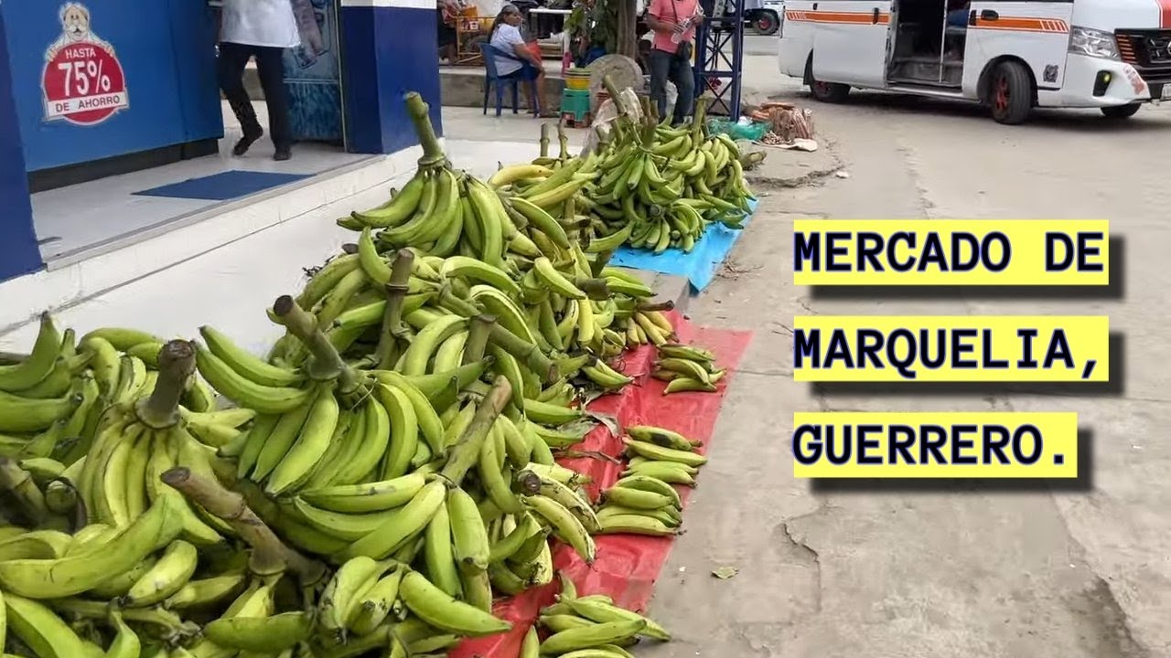 VISITANDO EL MERCADO DE MARQUELIA, GRO. Y EL TIANGUIS DE 