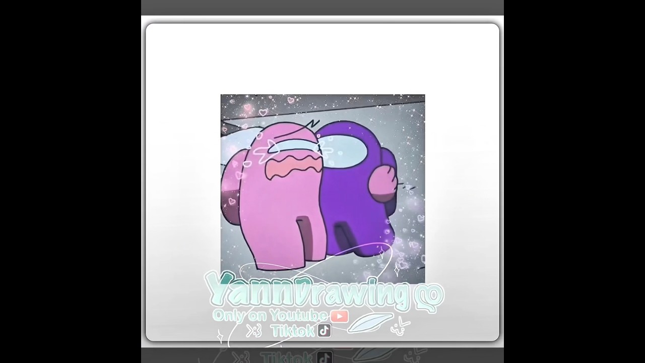 SPACE! Meme || Ft. Purple n Pink || Among us🧑&zwj;🚀🔪#rodamix#amongus#trending#animation#viral#edit