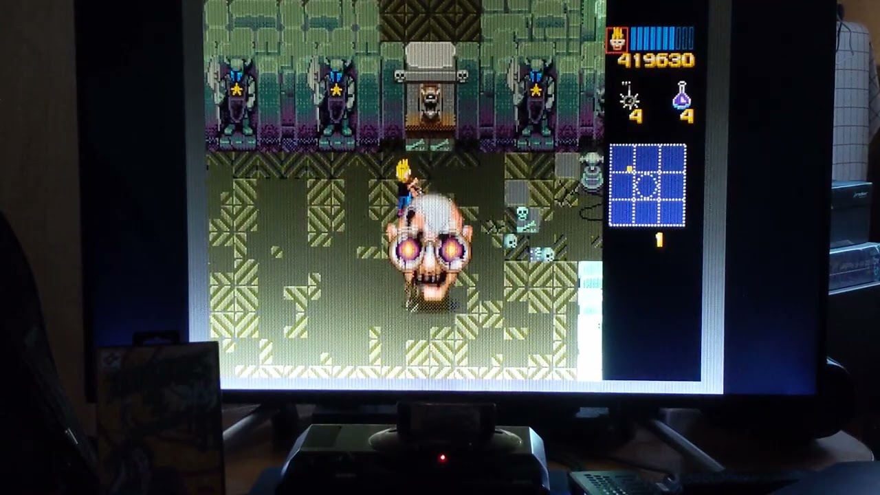 Zombies ate my neighbours ( MD1 + OSSC ) pt.3 credit lvl.