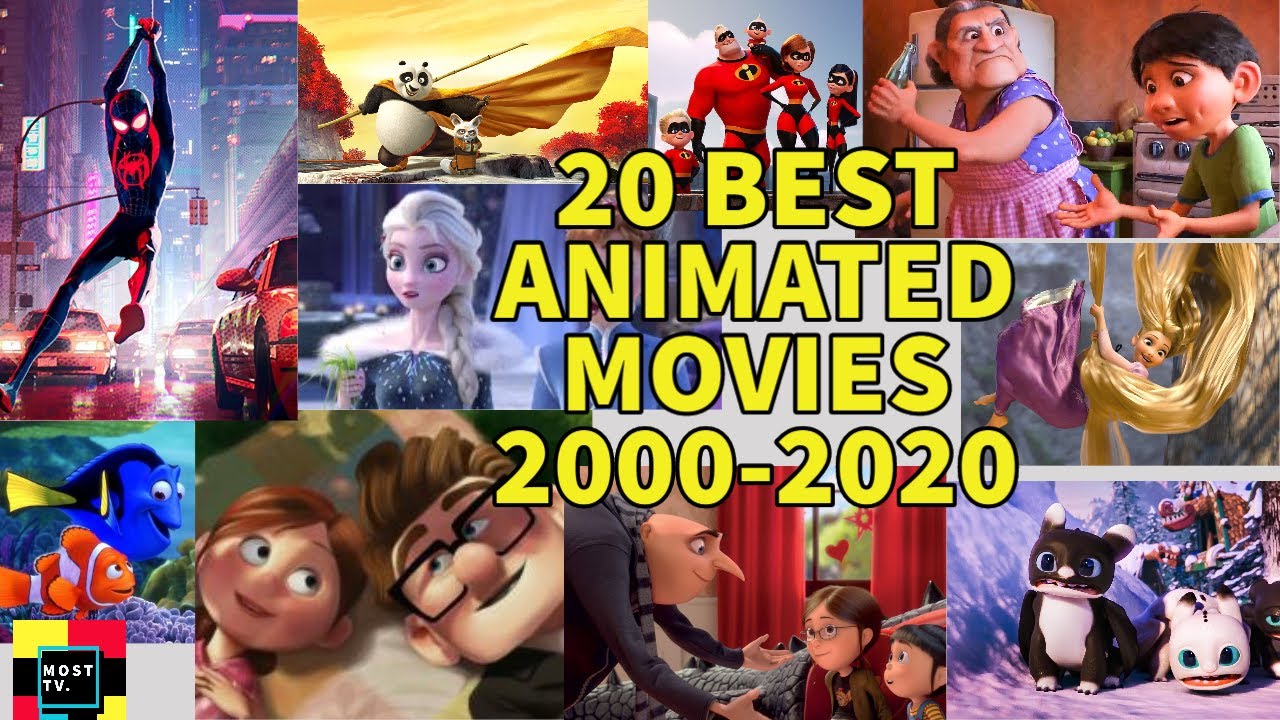 Top 20 Best Animated Movies 2000-2020- You Must Watch by Most TV.