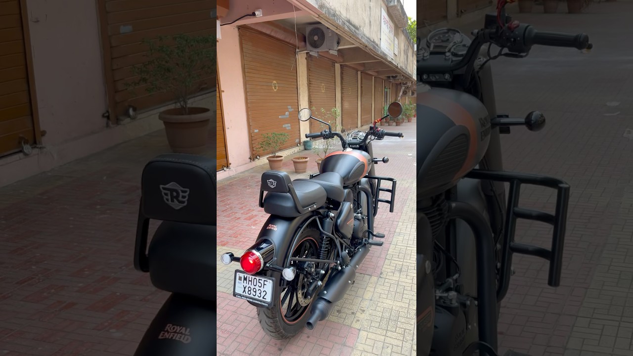 Enjoy the raw sound of Gun Grey Classic 350 🔥 #shorts #viralshorts #reels #instagram