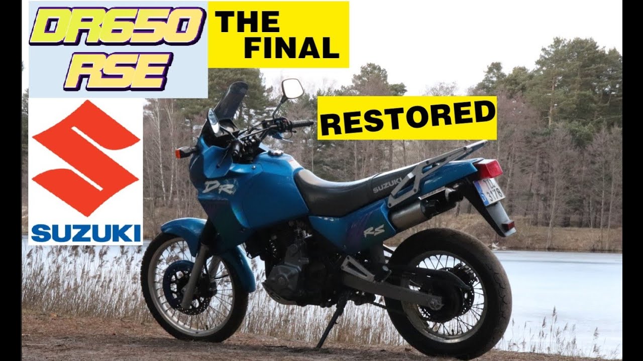 Реставрация Suzuki DR650 RSE. Часть 11. Финал.