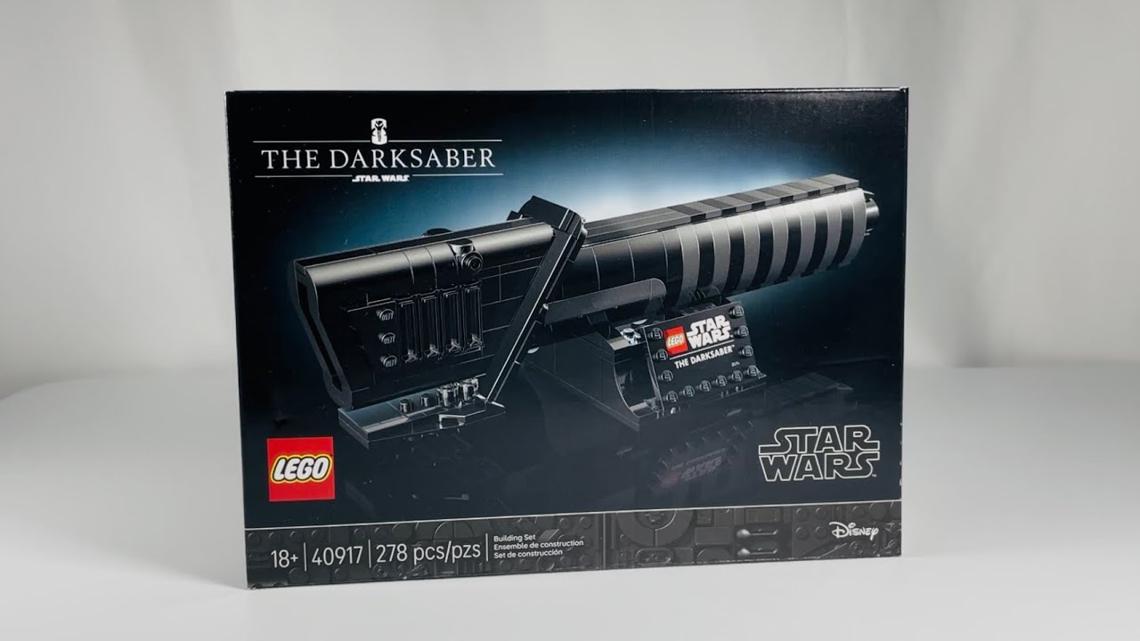 LEGO Star Wars 40917 The Darksaber Speed Build!