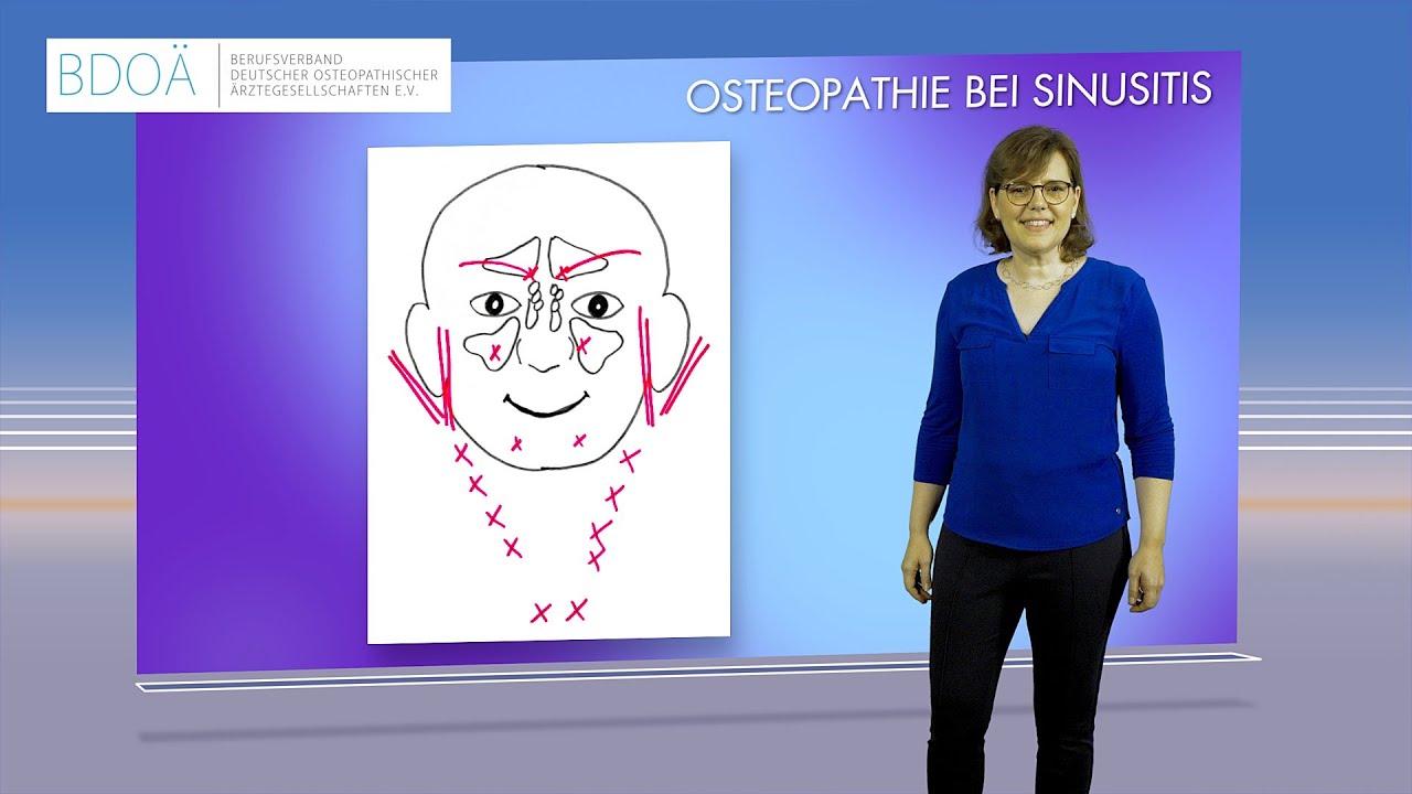 OSTEOPATHIE BEI SINUSITIS – Ein Video des BDOÄ