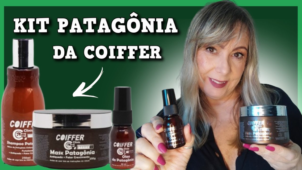 COIFFER LINHA PATAGÔNIA reparação hidratação e crescimento capilar. Será que é boa?