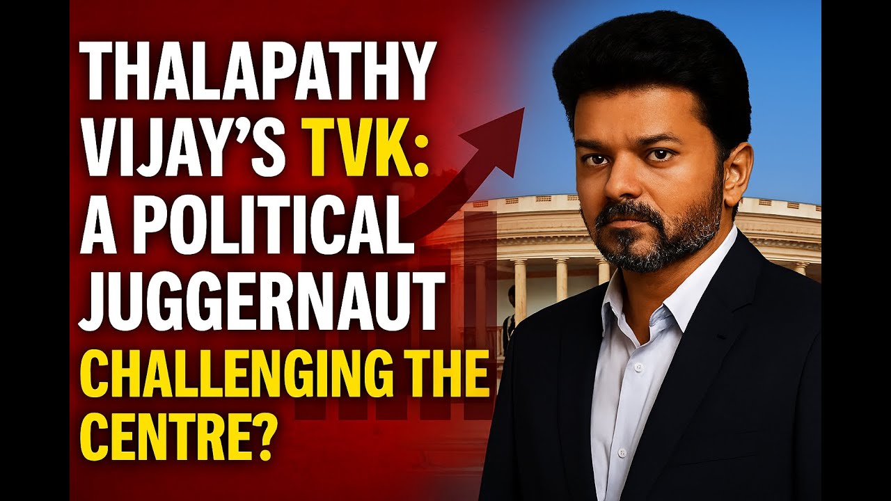 Thalapathy Vijay's TVK: A Political Juggernaut Challenging the Centre?