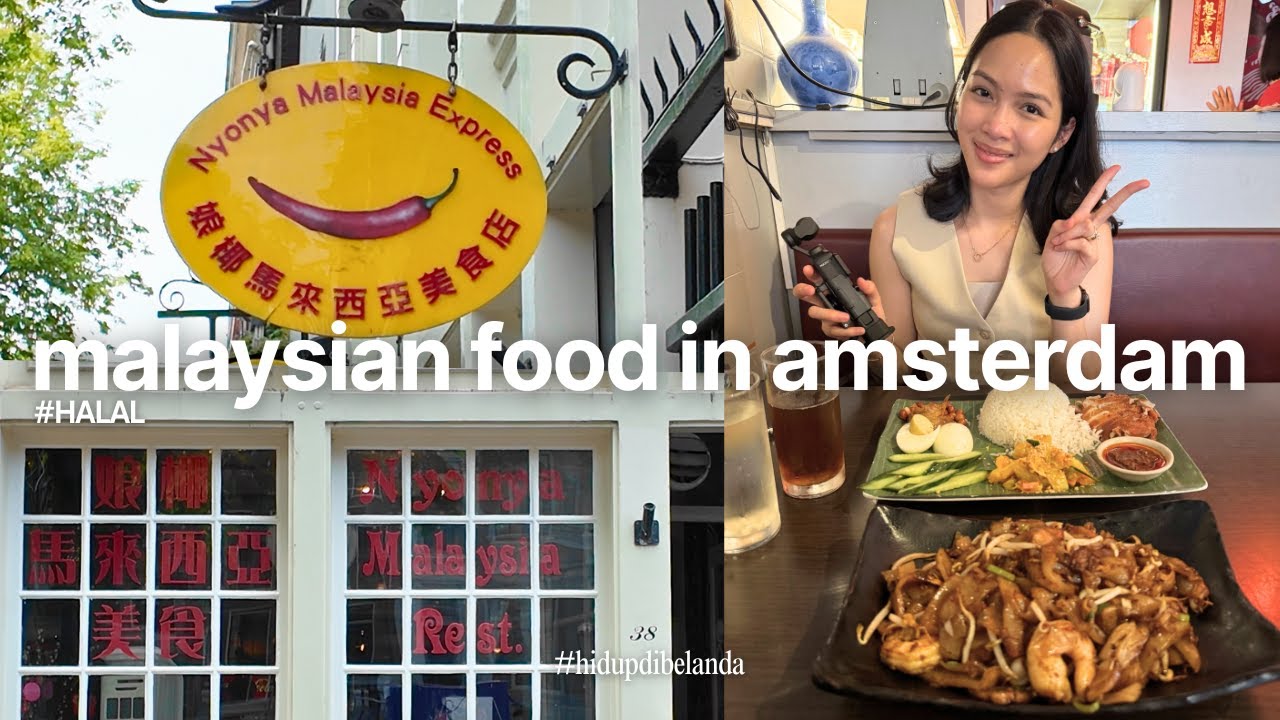 Makan di Restoran Malaysia Halal di Amsterdam