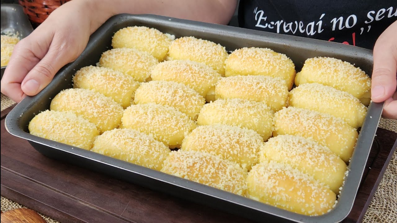 Pãozinho de Milho Especial para Festa! Incrivelmente Saboroso, Fofinho e Econômico