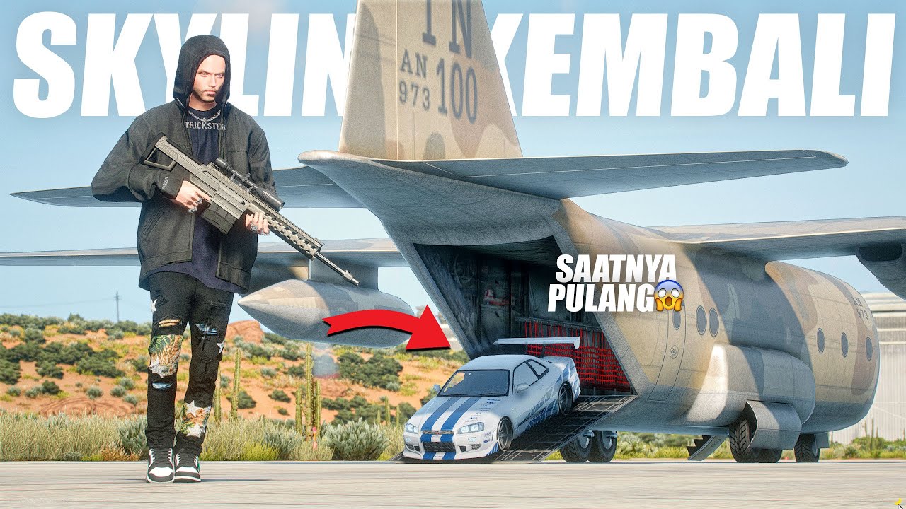 SKYLINE BERHASIL DI AMBIL ! SAATNYA MEMBAWA SKYLINE KEMBALI KE LOS SANTOS !! GTA 5 ROLEPLAY