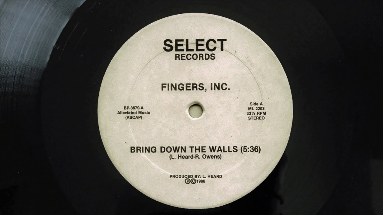 FINGERS, INC. BRING DOWN THE WALLS (1986)