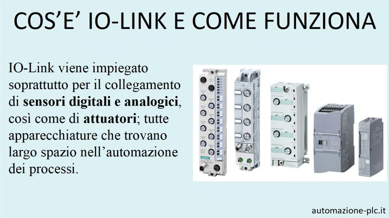 IO-Link nell’automazione industriale: cos’è e come funziona