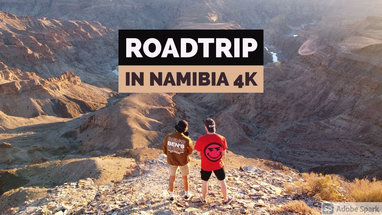 4200km Roadtrip in Namibia Drone 4K