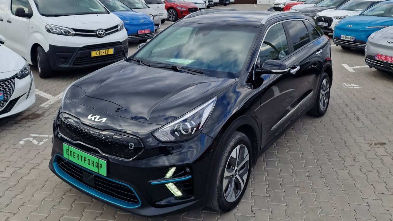 (продано) 19,600$ Kia e-Niro рік 2022, 64kwh, останній рестайл, Європа